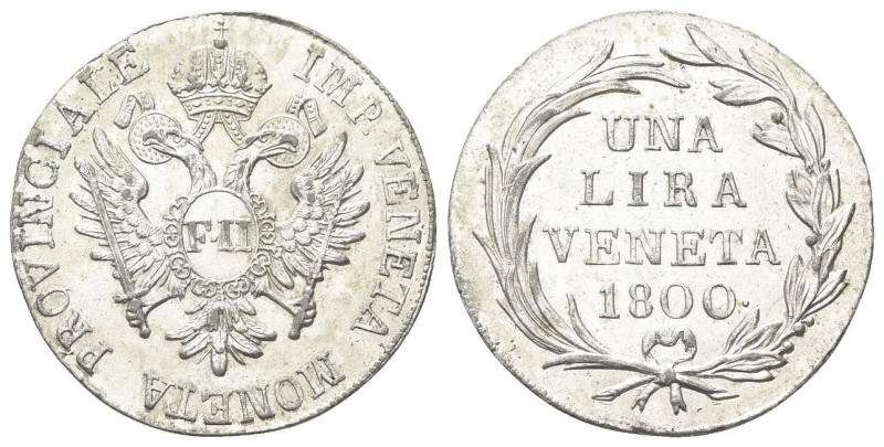 VENEZIA
Provincia Veneta. Francesco II, 1797-1805.
Lira Veneta 1800.
Dr. Aqui...