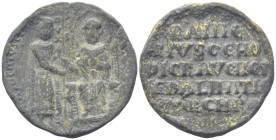 VENEZIA
Ranieri Zeno Doge XLV, 1253-1268.
Bolla plumbea.
Dr. RANIERIVS GENO• (lungo l’asta a s.) DVX - (lungo l’asta a d.) S / C / S -MARCVS. Il do...