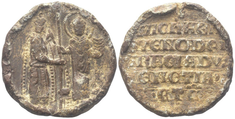 VENEZIA
Michele Steno Doge LXIII, 1400-1413.
Bolla plumbea.
Dr. [MIChAEL STEN...