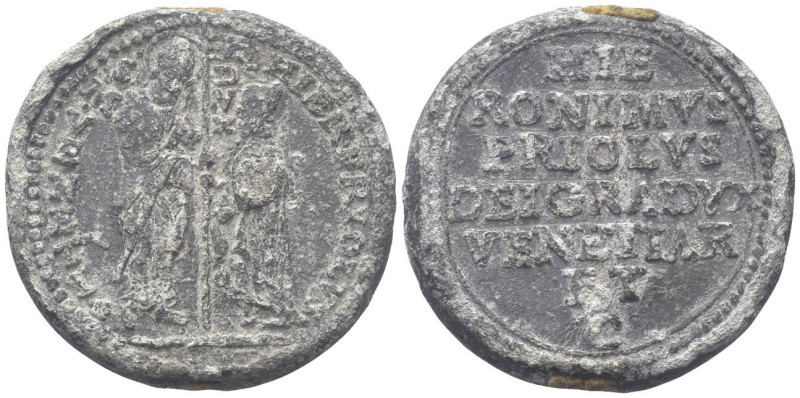 VENEZIA
Gerolamo Priuli Doge LXXXIII, 1559-1567.
Bolla plumbea.
Dr. S M VENET...