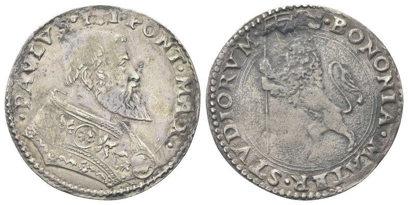 BOLOGNA
Paolo III (Alessandro Farnese), 1534-1549.
Bianco.
Dr. PAVLVS III PON...