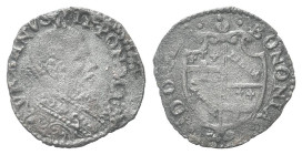 BOLOGNA
Urbano VII (Giovanni Battista Castagna), 15-27 Settembre 1590.
Sesino.
Dr. VRBANVS VII PONT MAX. Busto a d., con piviale.
Rv. BONONIA - DO...