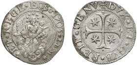 GENOVA - DOGI BIENNALI (Terza fase, 1637-1796) - Scudo stretto, 1705
Argento
Lunardi 260
BB