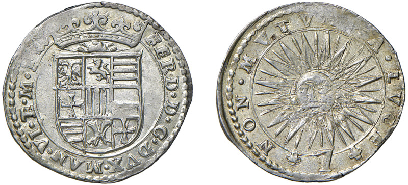 MANTOVA - FERDINANDO GONZAGA (1612-1626) - 7 soldi
Mistura
MIR 613
Conio moss...