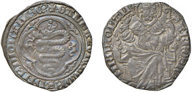 MILANO - GIAN GALEAZZO VISCONTI (1385-1395) - Grosso o pegione
Argento
Crippa 4/c
Modeste schiacciature di conio
BB-SPL