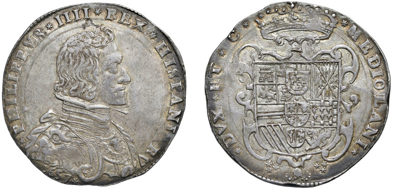 MILANO - FILIPPO IV (1621-1655) - Filippo 1657
Argento
MIR 364/1
Bell'esempla...
