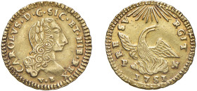 PALERMO - CARLO DI BORBONE (1734-1759) - Oncia 1751
Oro
Gigante 25
q.SPL