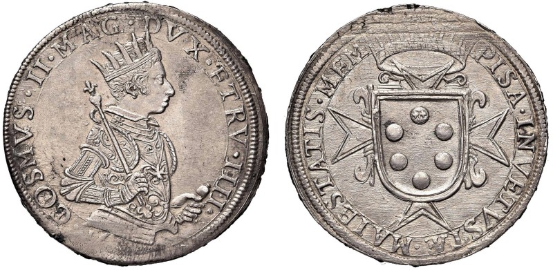 PISA - COSIMO II DE MEDICI (1608-1630) - Tallero
Argento
MIR 448/12
Data non ...