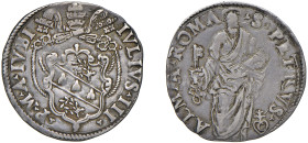 GIULIO III (1550-1555) - Giulio
Argento
Muntoni 18
q.BB