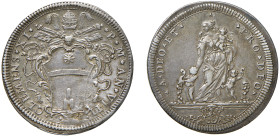 CLEMENTE XI (1700-1721) - Testone, anno VIII
Argento
Muntoni 60
Gradevole esemplare
m.BB