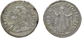 CLEMENTE XI (1700-1721) - Muraiola da 4 baiocchi 1709, anno X, Ferrara
Mistura
Muntoni 240c
Gradevole esemplare
m.BB