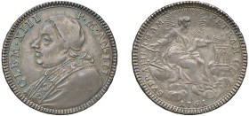 CLEMENTE XIII (1758-1769) - Doppio giulio 1761
Argento
Muntoni 18a
q.SPL
Ex asta Montenegro 19, lotto 582 - FDC61