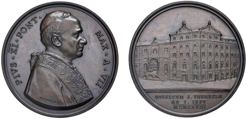 PIO XI (1922-1939) - Istituzione collegio russo, anno VII
Bronzo
Diam. 44 mm -...