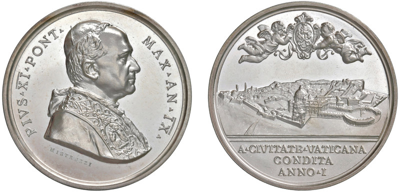 PIO XI (1922-1939) - Medaglia anno IX
Argento
Diam. 44 mm - Peso 38,86 gr.
Ba...