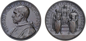 PIO XII (1939-1958) - Difesa della fede cattolica, anno XI
Bronzo
Diam. 44 mm - Peso 35,39 gr.
Bartolotti E.949
Colpetto al /D
q.FDC