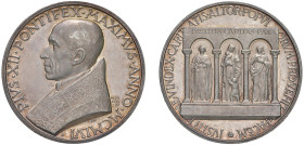 PIO XII (1939-1958) - 80° genetliaco, 1956
Argento
Diam. 44 mm - Peso 35,56 gr.
Modesti 242
Eccezionale
FDC/FS