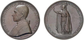 PIO XII (1939-1958) - Beatificazione di Innocenzo XI, anno XIX
Bronzo
Diam. 44 mm - Peso 33,34 gr.
Bartolotti E.957
Lieve colpetto al /D
q.FDC