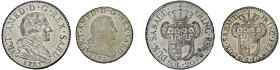VITTORIO AMEDEO III (1773-1796) - Lotto due monete da 20 e 10 soldi 1795
Mistura
Cudazzo 1100b (Non comune) e 1102b (Non comune)
Usuali debolezze d...