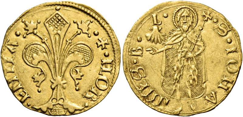 Monete di zecche italiane
Firenze 
Repubblica, 1189-1533.  Fiorino largo 1463/...