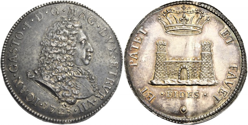 Monete di zecche italiane
Livorno 
Gian Gastone de’Medici, 1723-1737.  Tollero...