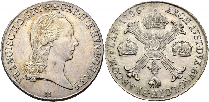 Monete di zecche italiane
Milano 
Francesco II d’Asburgo-Lorena, 1792-1796.  C...