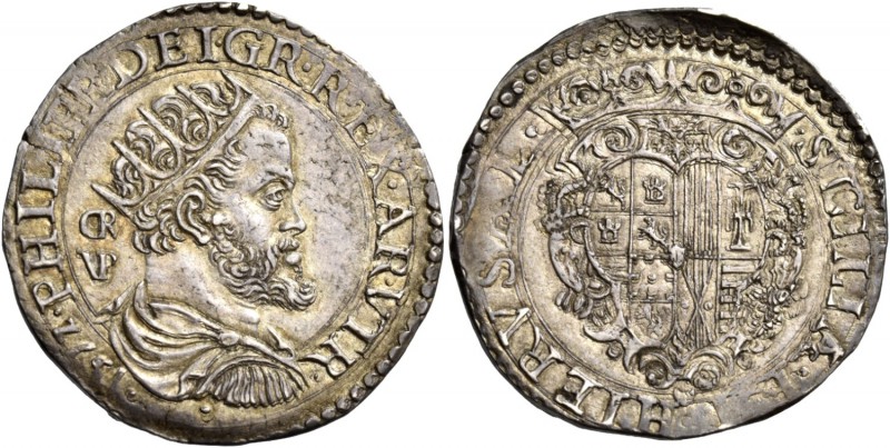 Monete di zecche italiane
Napoli 
(§)   II periodo: re di Spagna e di Napoli 1...