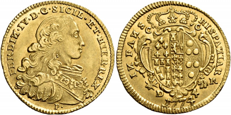 Monete di zecche italiane
Napoli 
Ferdinando IV poi I di Borbone, 1759-1825. I...