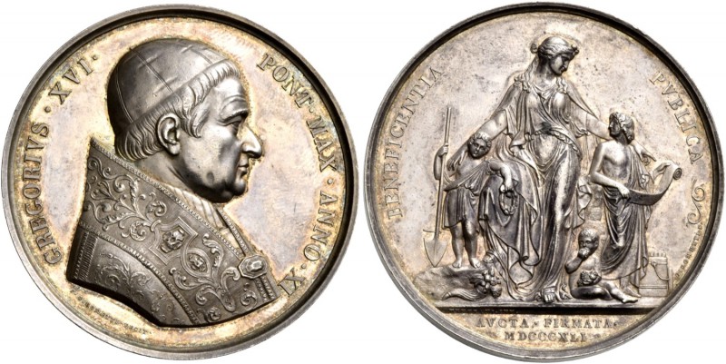 Monete di zecche italiane
Roma 
Gregorio XVI (Bartolomeo Alberto Cappellari), ...