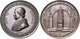 Monete di zecche italiane
Roma 
Pio IX (Giovanni Mastai Ferretti), 1846-1870.  Medaglia 1851 di massimo modulo,  Æ 265,66 g.  ø 82 mm.  Per la resta...