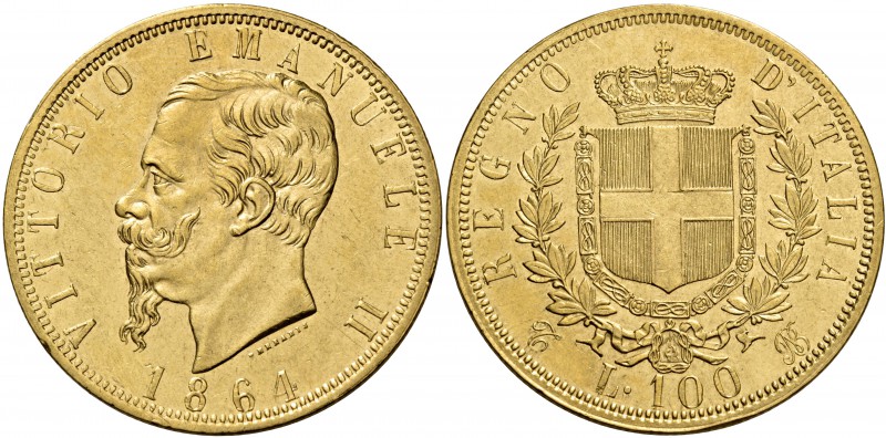 Monete di zecche italiane
Savoia 
Vittorio Emanuele II re d’Italia, 1861-1878....
