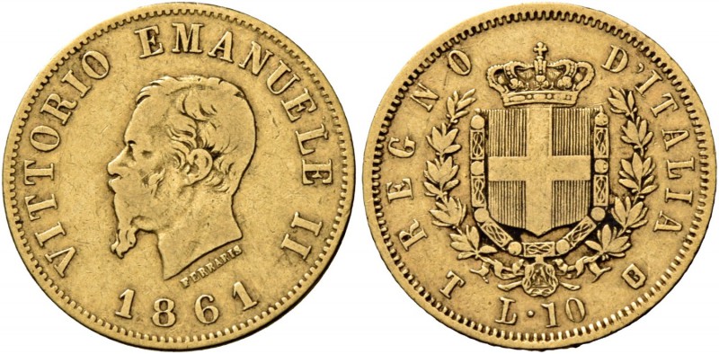 Monete di zecche italiane
Savoia 
Vittorio Emanuele II re d’Italia, 1861-1878....