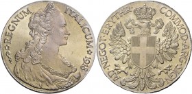 Monete di zecche italiane
Savoia 
Monetazione per la Colonia eritrea.  Tallero 1918.  Pagani 956.  MIR 1173a.
q.Fdc