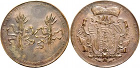 Monete di zecche italiane
Vasto 
Cesare Michelangelo d’Avalos marchese di Pescara e di Vasto, 1704–1729.  Medaglia 1708.  Coniata a Vienna o Augusta...