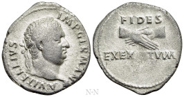 VITELLIUS (69). Denarius. Uncertain mint in Spain, possibly Tarraco