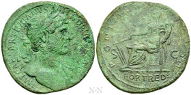 HADRIAN (117-138). Sestertius. Rome