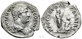 HADRIAN (117-138). Denarius. Rome. "Travel Series" issue