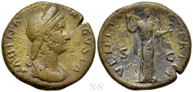SABINA (Augusta, 128-136/7). As or Dupondius. Rome