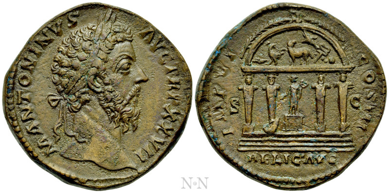 MARCUS AURELIUS (161-180). Sestertius. Rome.

Obv: M ANTONINVS AVG TR P XXVII....