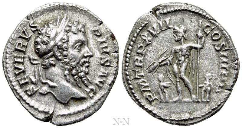 SEPTIMIUS SEVERUS (193-211). Denarius. Rome. 

Obv: SEVERVS PIVS AVG. 
Laurea...