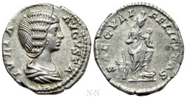 JULIA DOMNA (Augusta, 193-217). Denarius. Rome