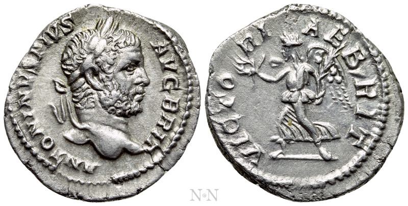 CARACALLA (198-217). Denarius. Rome. 

Obv: ANTONINVS PIVS AVG BRIT. 
Laureat...