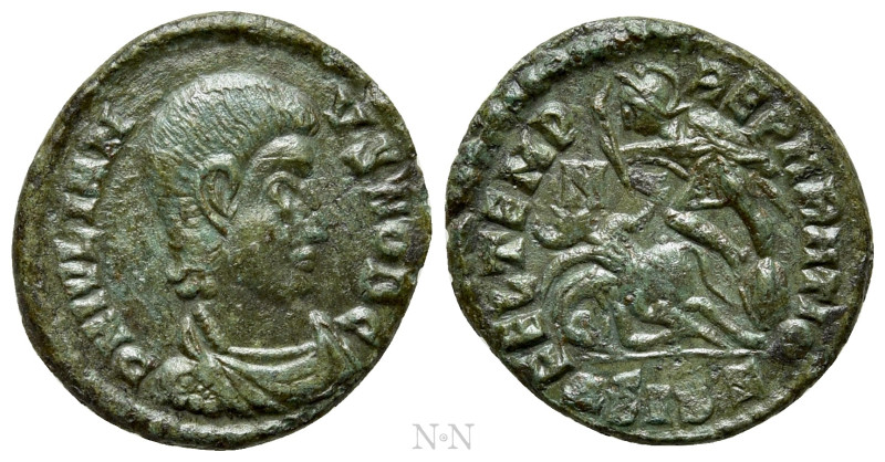 JULIAN II (Caesar, 355-360). Ae. Siscia. 

Obv: D N IVLIANVS NOB C. 
Barehead...