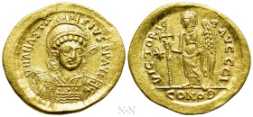 ANASTASIUS I (491-518). GOLD Solidus. Constantinople