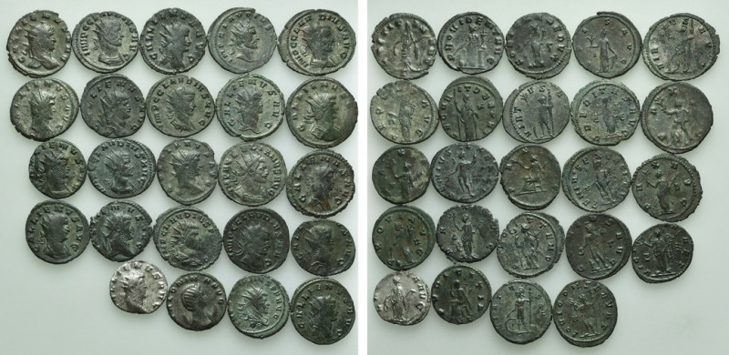 24 Antoniniani. 

Obv: .
Rev: .

. 

Condition: See picture.

Weight: g...