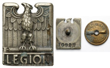 II RP, Odznaka, Legion Młodych - Związek Pracy dla Państwa [10929]