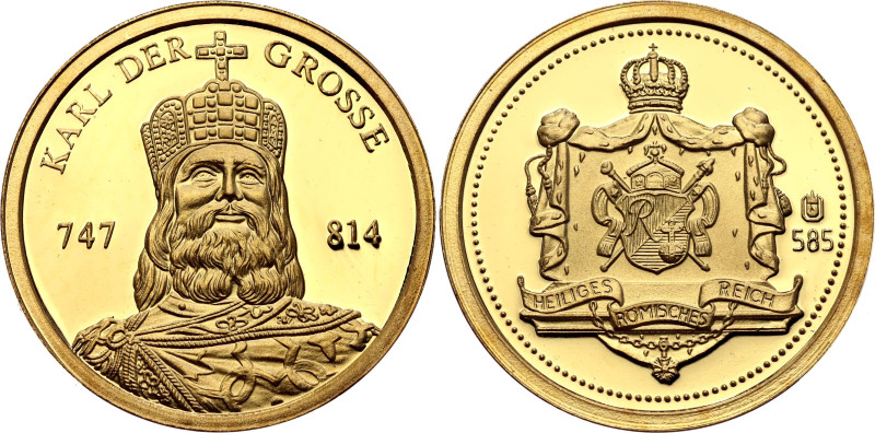 Germany - FRG Gold Medal "Charles the Great" 2005 (ND)

Gold (.585) 1.57 g., P...