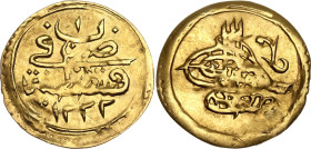 Ottoman Empire 1/4 Altin 1807 AH 1222//1
