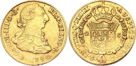 Spain 2 Escudos 1788 SC