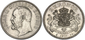 Sweden 2 Kronor 1907 EB