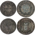 Switzerland Neuchatel 1/2 - 1 Batzen 1807